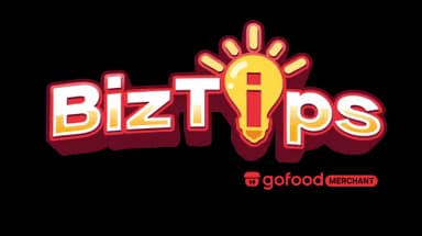 BIZTIPS GOFOOD MERCHANT logo